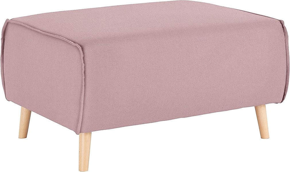 andas Hocker "Janek", mit Keder in scandinavischem Design günstig online kaufen