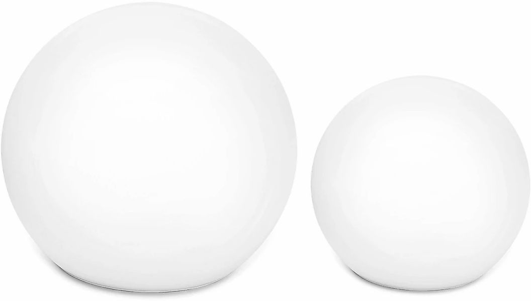 my home LED Solarleuchte "Orlaith, LED-Solar Kugelleuchten Ø 30 cm + Ø 40 c günstig online kaufen