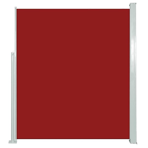 furnicato Ausziehbare Seitenmarkise 160x500 cm Rot günstig online kaufen