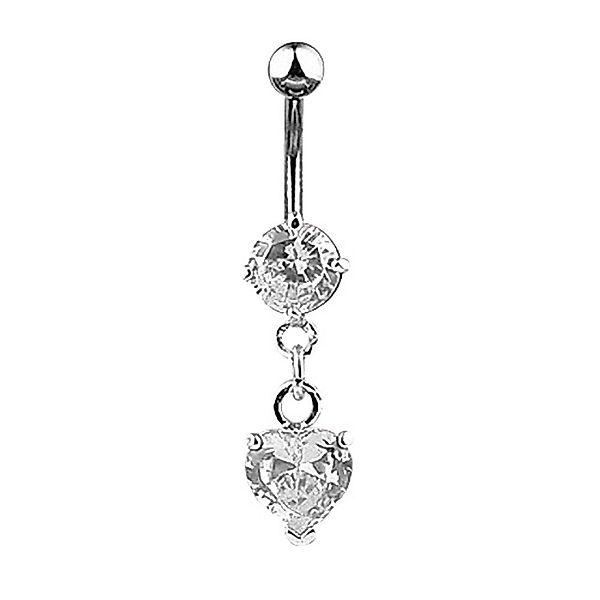 Taffstyle Bauchnabelpiercing Bauch Piercing Chirurgenstahl Kristall günstig online kaufen