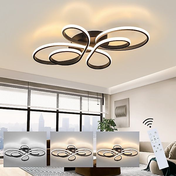 ZMH LED Deckenleuchte Dimmbar - Wohnzimmerlampe günstig online kaufen