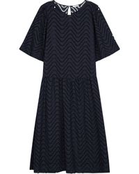 seidensticker Midikleid Kleid mit Lochmuster günstig online kaufen