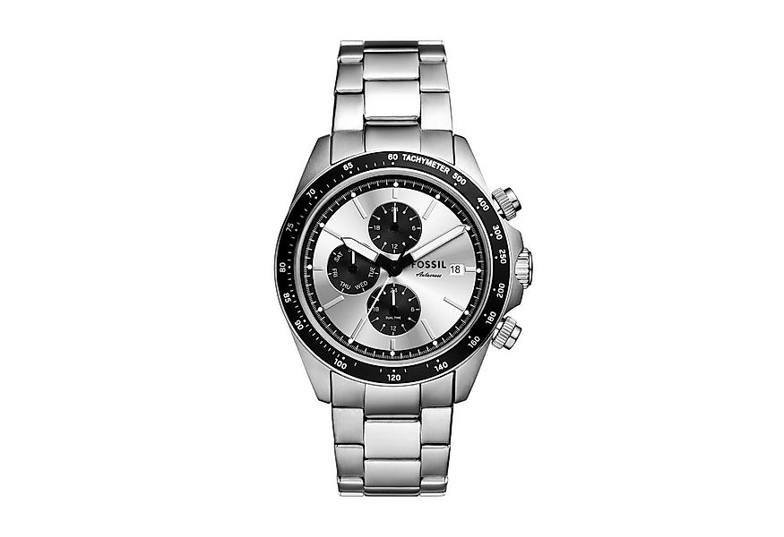 Fossil Quarzuhr AUTOCROSS FS6124, Armbanduhr, Herrenuhr, Edelstahlarmband, günstig online kaufen
