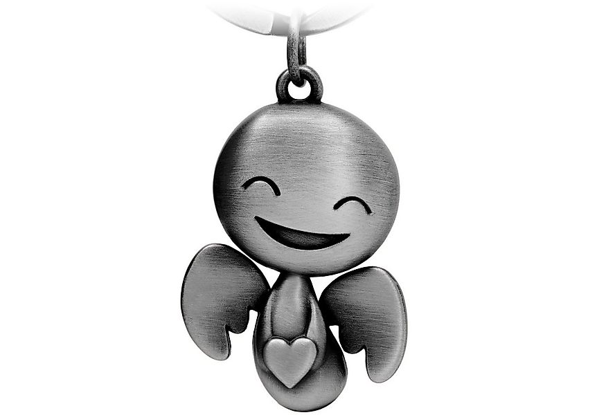 FABACH Schlüsselanhänger Schutzengel Happy mit Herz - Glücksbringer Geschen günstig online kaufen