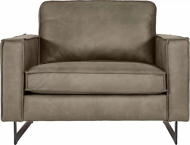 Places of Style Loveseat "Pinto", mit Keder, Metallfüßen und auch in Cord B günstig online kaufen