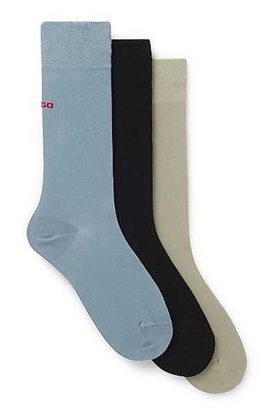 HUGO Businesssocken 3P RS UNI CC (Packung, 3-Paar, 3er Pack) mit kontrastfa günstig online kaufen