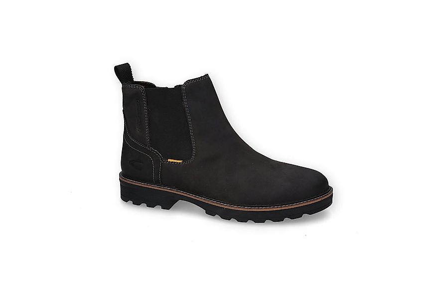 camel active Boots Tumbled Nubuk SCHWARZ Schnürboots günstig online kaufen