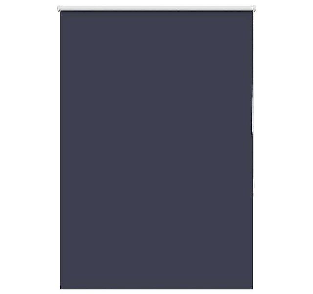 Rollo Verdunkelungsrollo Marineblau 105x130 cm Stoffbreite 100,7 cm, vidaXL günstig online kaufen