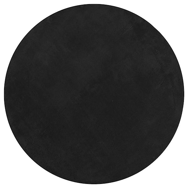 vidaXL Teppich Huarte Kurzflor Weich Und Waschbar Schwarz  200 Cm 1933909 günstig online kaufen