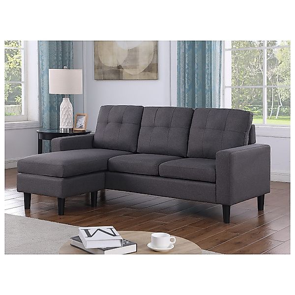 HTI-Living 3-Sitzer Polstercouch mit variabler Ottomane günstig online kaufen