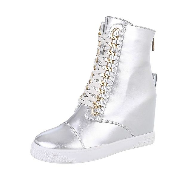 Ital-Design Damen Schnürschuhe Freizeit Schnürstiefelette (87108885) günstig online kaufen