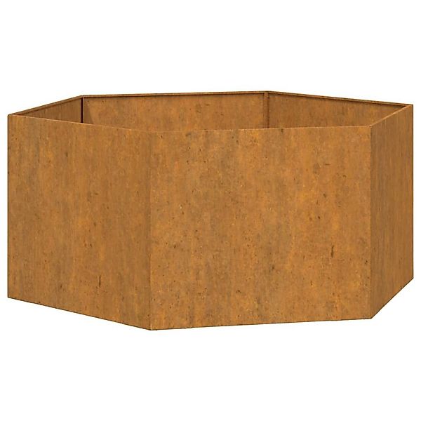 vidaXL Pflanzkübel, Pflanzkasten Rostig 90x90x45 cm günstig online kaufen