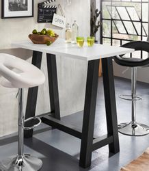 Mäusbacher Bartisch Gestell in X-Form (Breite 120, 140 oder 160 cm) günstig online kaufen