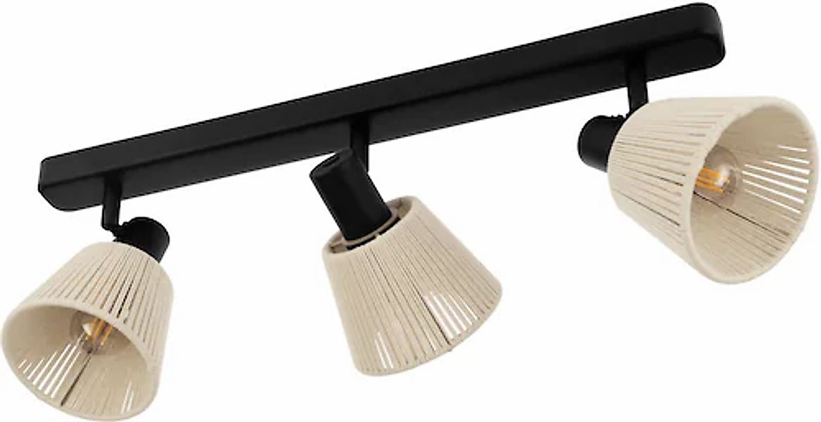 EGLO Deckenspot »SEAGARD Spotlampe - Stahl - E14 - 3X40W - IP20« E14 1 Stk. günstig online kaufen