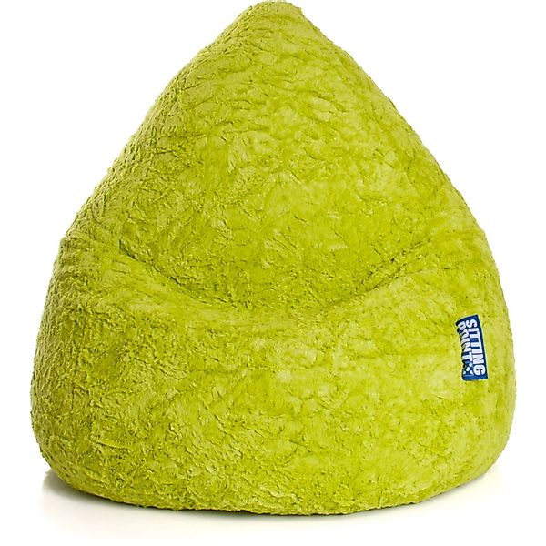 Sitting Point Sitzsack Fluffy 120 l Grün günstig online kaufen