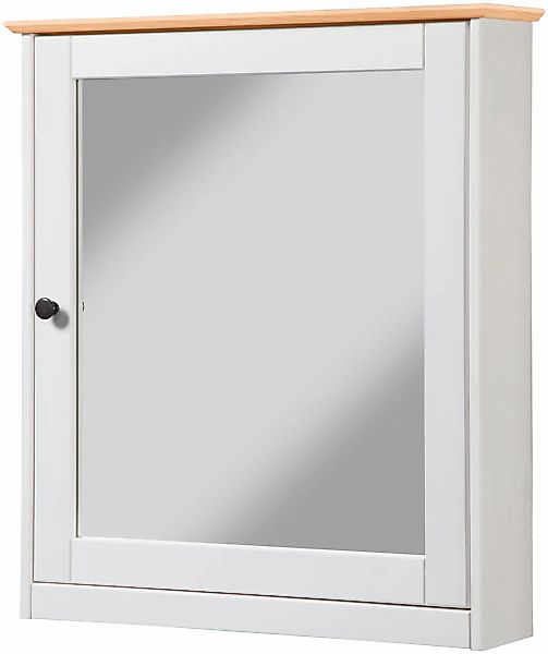 welltime Spiegelschrank "Sylt/ Rügen/ Modern", Breite 60,5 cm, aus massivem günstig online kaufen