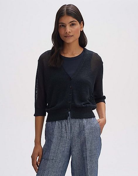 OPUS Cardigan Cardigan DORIFA Regular aus Leinen Mix Feinstrick günstig online kaufen