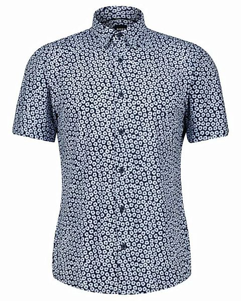 BOSS Langarmhemd Herren Hemd P-ROAN-KEN Kurzarm Slim Fit (1-tlg) günstig online kaufen