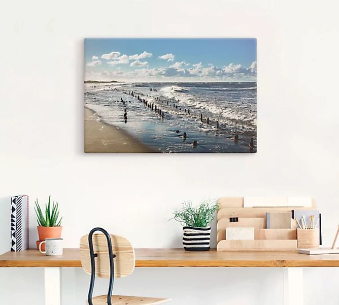 Artland Wandbild »An der Küste der Ostsee«, Küste, (1 St.) günstig online kaufen