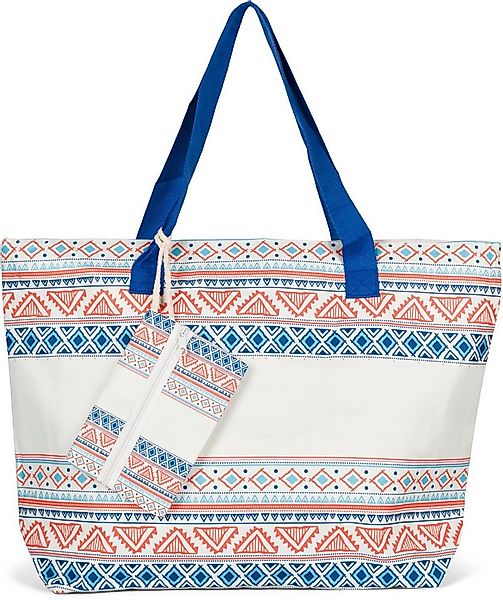 styleBREAKER Strandtasche Strandtasche Azteken Muster - Boho (1-tlg) günstig online kaufen