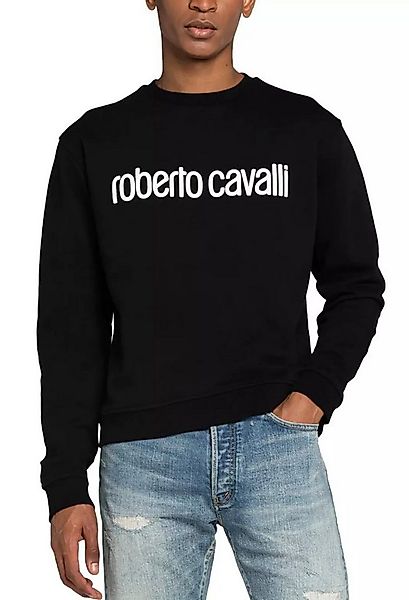 roberto cavalli Sweatshirt Herren Pullover Firenze Logo Monogramm Pullover günstig online kaufen