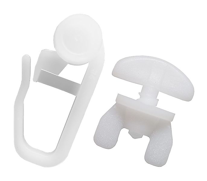 dekondo Gardinenröllchen Gardinengleiter 8mm Durchmesser, für günstig online kaufen
