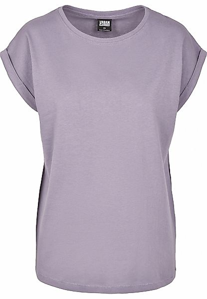 URBAN CLASSICS Kurzarmshirt "Urban Classics Damen Ladies Extended Shoulder günstig online kaufen