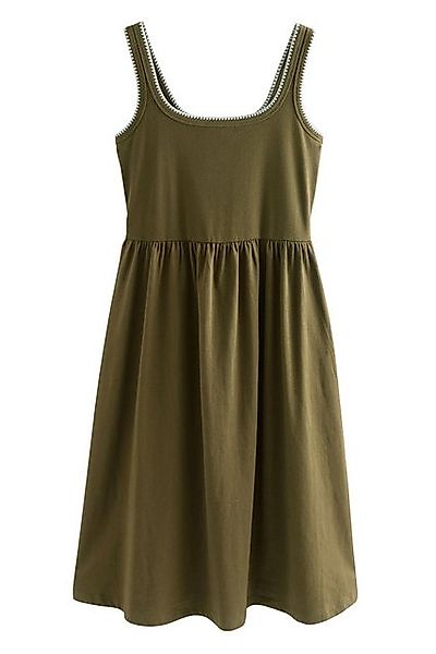 Next Midikleid Midi-Sommerkleid aus Baumwolljersey (1-tlg) günstig online kaufen