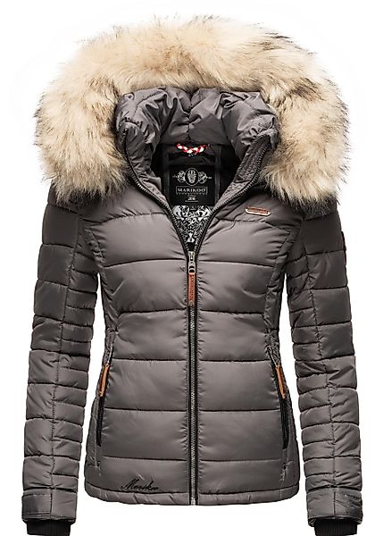 Marikoo Winterjacke "Lerikaa" mit Kapuze Winter Steppjacke mit abnehmbarem günstig online kaufen