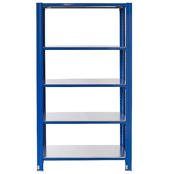 Ar Shelving T Profile Steckregal Blau & Verzinkt 200x100x40 cm 5 Böden 180 günstig online kaufen