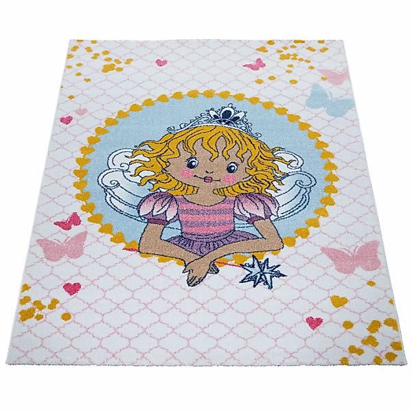 Lillifee Kinderteppich 140x200 Beige günstig online kaufen