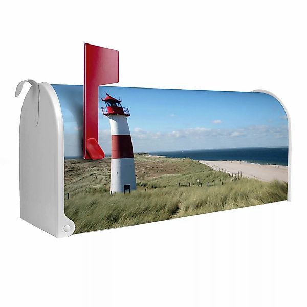 Banjado Amerikanischer Briefkasten Weiß 48x22x16cm US Mailbox Letterbox Pos günstig online kaufen