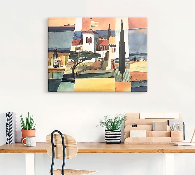 Artland Wandbild »Italien«, Europa, (1 St.), als Leinwandbild, Poster, Wand günstig online kaufen