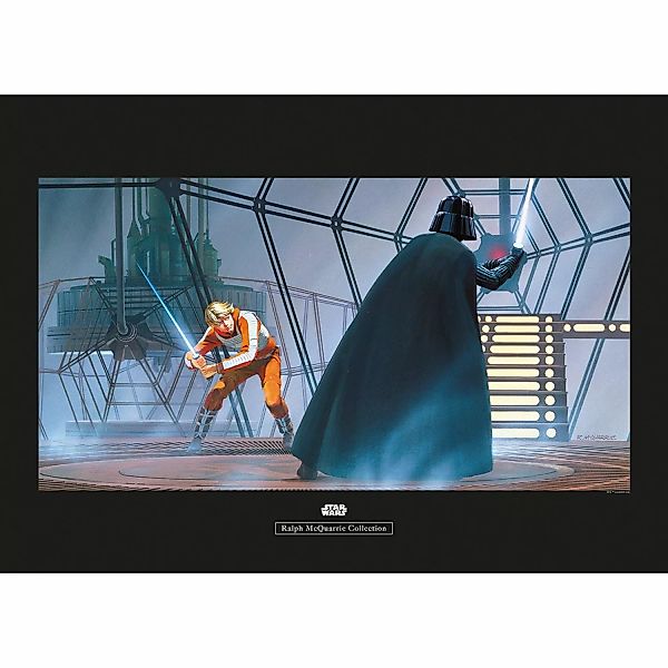 Komar Bild "Star Wars Classic RMQ Vader Luke Carbonit Room", Star Wars, (1 günstig online kaufen