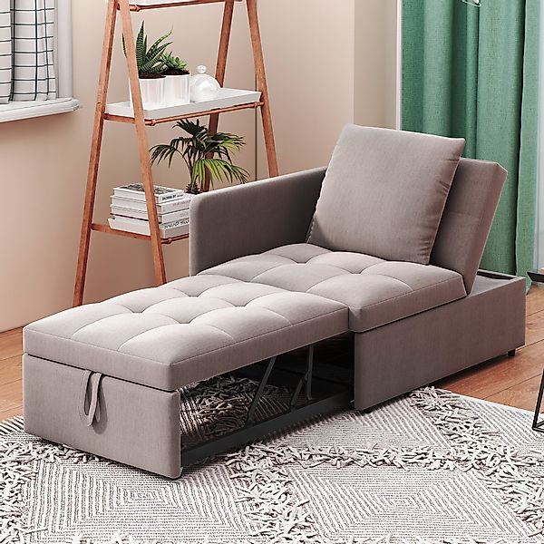 OKWISH Schlafsofa Loungesofa, 3-in-1 Polsterbett mit günstig online kaufen