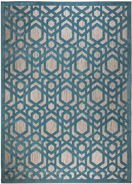 FLAIR RUGS Teppich "Oro" rechteckig 4 mm Höhe fußbodenheizungsgeeignet, sam günstig online kaufen