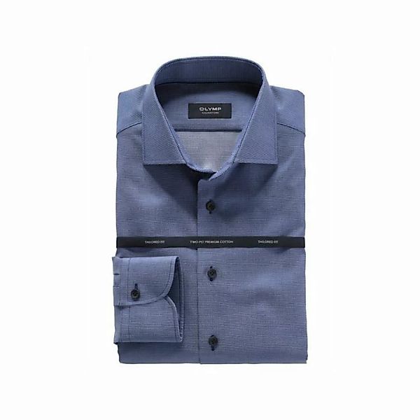 OLYMP Kurzarmhemd blau tailored fit (1-tlg., keine Angabe) günstig online kaufen