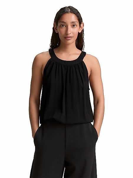 TOM TAILOR Blusentop, mit Neckholder Ausschnitt günstig online kaufen