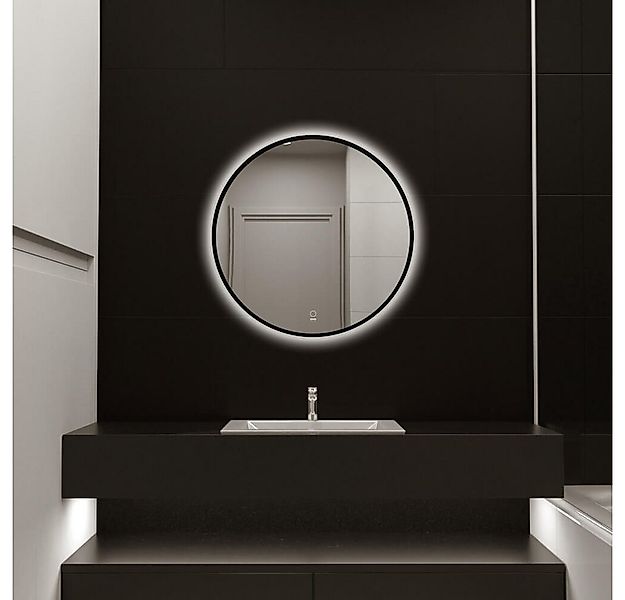 HOME DELUXE Badspiegel LED-Spiegel Rund DUBI - Beschlagfrei & Dimmbar, Bade günstig online kaufen