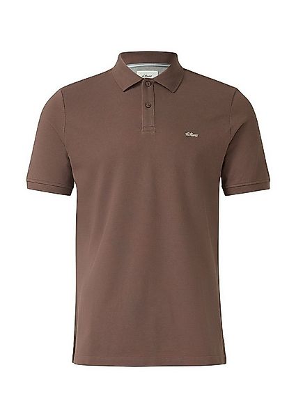 s.Oliver Poloshirt Basic (1-tlg) Piqué, Kragen, Knöpfe, Logo-Stickeri günstig online kaufen