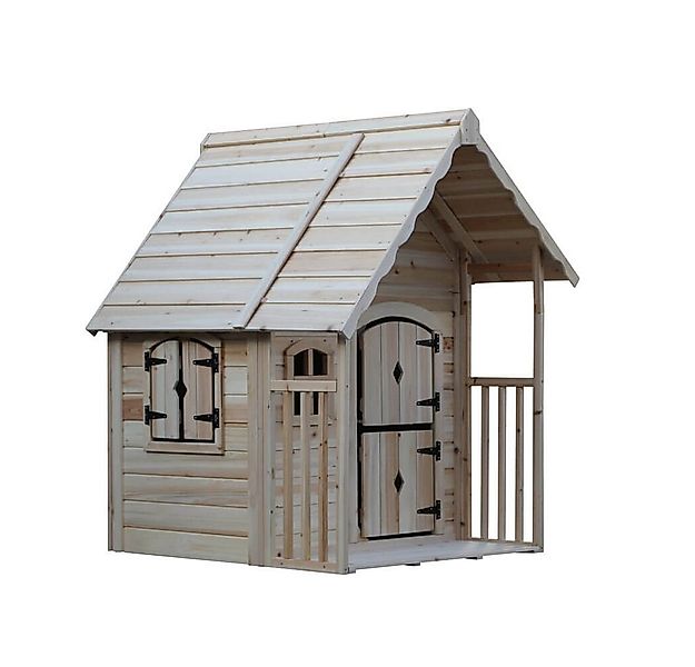 HOME DELUXE Spielhaus aus Holz KIMI - 120 x 130 x 140 cm, mit Terrasse & St günstig online kaufen