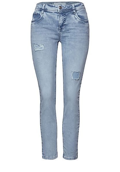 STREET ONE 5-Pocket-Jeans Jeans im Destroyed-Look günstig online kaufen