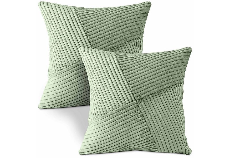 Amilian Kissenbezüge - 2er Set Kissenhüllen - Kissenbezug - Zierkissenbezüg günstig online kaufen