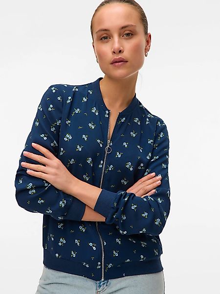 Vero Moda Blouson "VMCOCO L/S BOMBER AOP WVN NOOS" mit Blumenprint günstig online kaufen