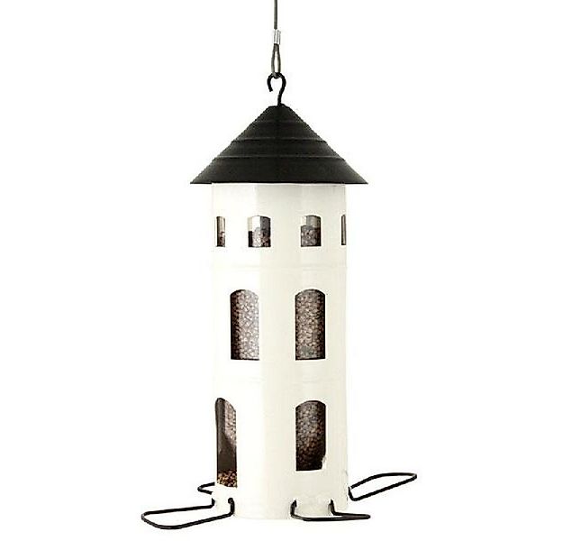 Wildlife Garden Vogelhaus Futterhaus Kombi-Haus Samen Weiß günstig online kaufen