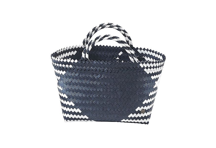 Kobolo Shopper Einkaufstasche MALIA XXL aus PE mit PU Henkeln (1 Stück) günstig online kaufen