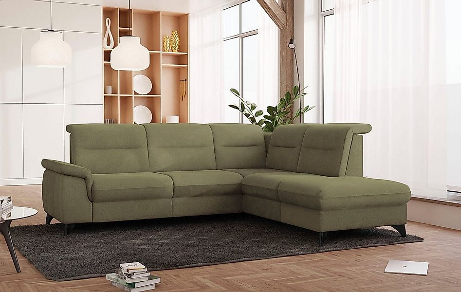 sit&more Ecksofa Astoria L-Form, wahlweise mit motorischer Relaxfunktion günstig online kaufen