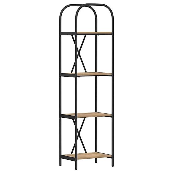 vidaXL Bücherregal Artisan-Eiche 40 x 30 x 146 cm Holzwerkstoff 879880 günstig online kaufen