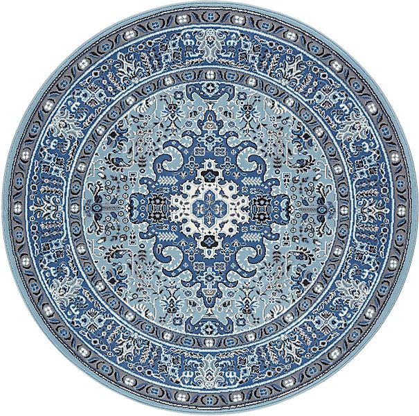 HANSE Home Teppich »Skazar Isfahan«, rund, 9 mm Höhe, Kurzflor, Orient, Tep günstig online kaufen