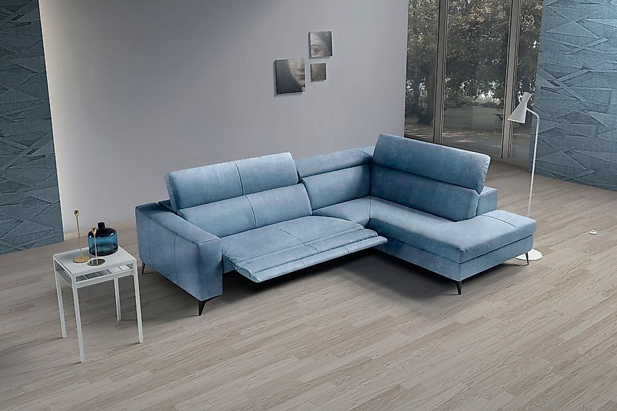 Egoitaliano Ecksofa "Edith, Designsofa mit hohem Sitzkomfort, L-Form", inkl günstig online kaufen